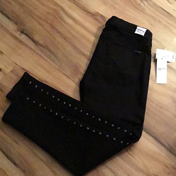 Hudson Jeans Denim - Hudson mid rise ankle Luna super skinny